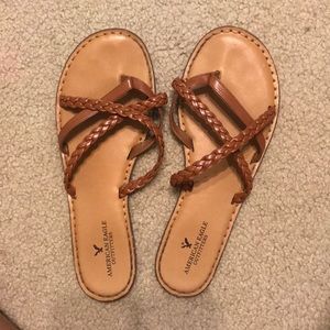 Braided sandals